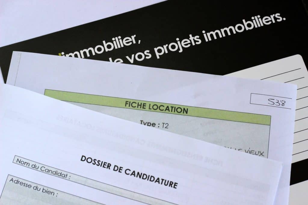 Page De Garde Dossier Location Appartement